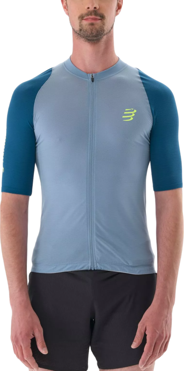 Majica Compressport Trail Racing Postural Short Sleeve Top Modra | atsm4905096l