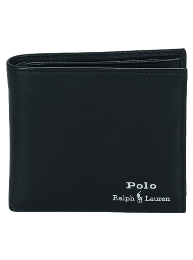 Denarnica Polo by Ralph Lauren GLD FL BFC WALLET Črna | 405803866002