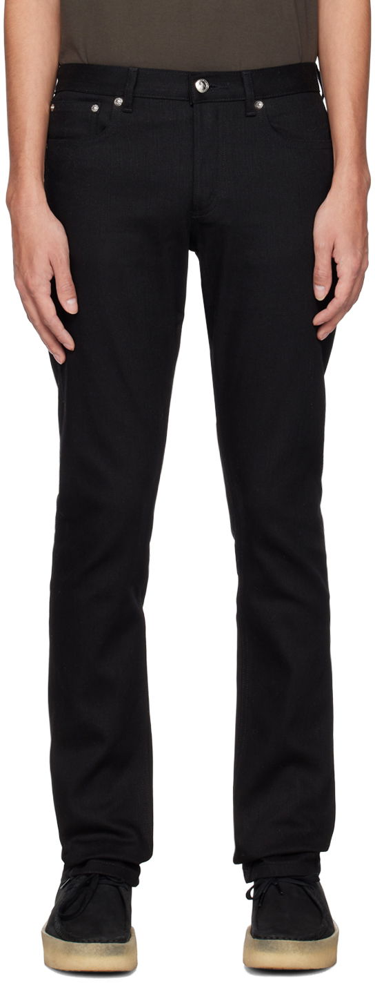 Kavbojke A.P.C. Petit Standard Jeans Črna | COZZS-M09002
