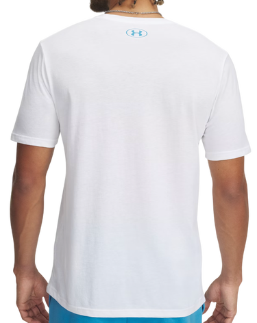 Majica Under Armour Reflective Big Logo Short Sleeve T-Shirt Bela | 1390207-100, 2