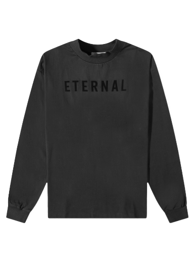 Majica Fear of God Long Sleeve Eternal Cotton Tee Črna | FGE50-002AJER-001