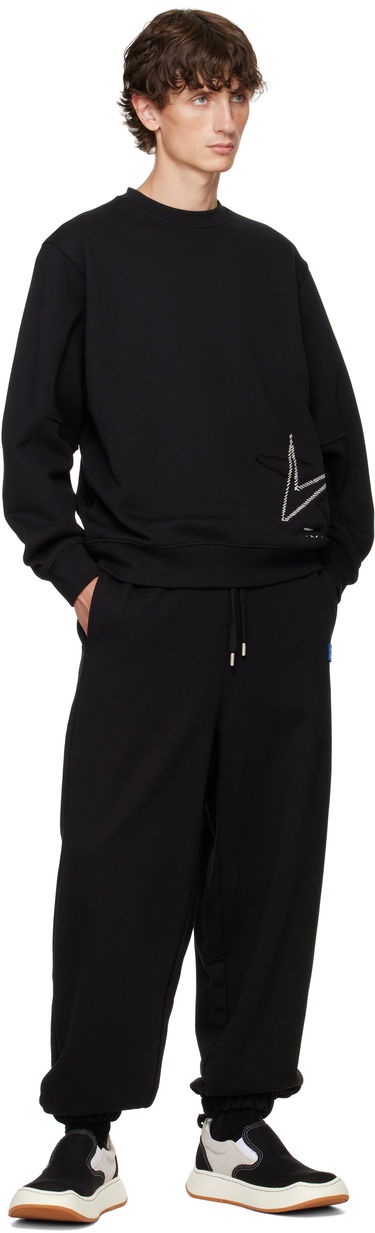 Pulover ADER ERROR Stad Product. 42 Sweatshirt Črna | BN01FWSW0103BK, 3