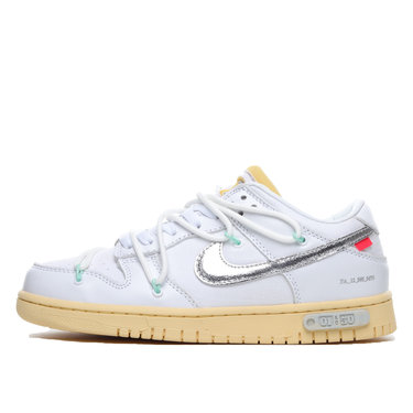 Superge in čevlji Nike Off-White x Dunk Low "Lot 01 of 50" Bela | DM1602-127, 1