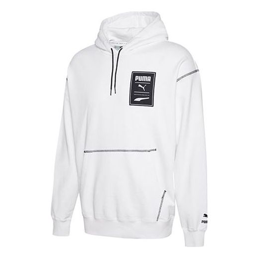 Pulover Puma Athleisure Hoodie Bela | 597886-02