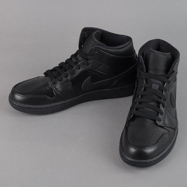 Superge in čevlji Jordan Air Jordan 1 Mid "Black" Črna | 554724-030, 2