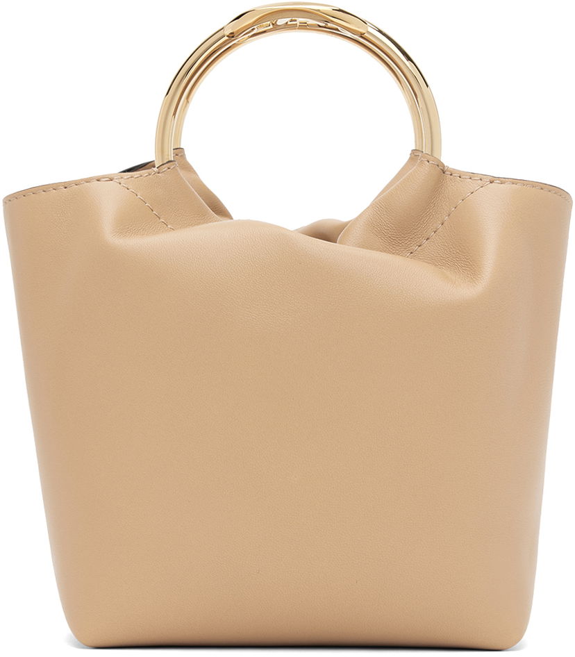 Nahrbtniki in torbe Valentino Garavani Small Carry Secrets Bag Bež | 4W2B0N18TLJ
