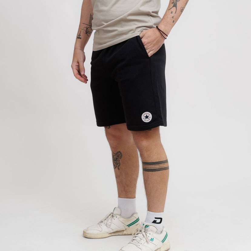 Kratke hlače Converse Standard Fit Core Chuck Patch Shorts Črna | 10026979-A01