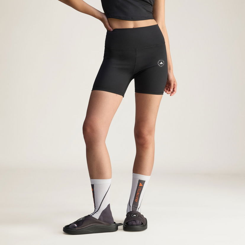 Kratke hlače adidas Performance adidas By Stella McCartney Short Yoga Črna | KA0632