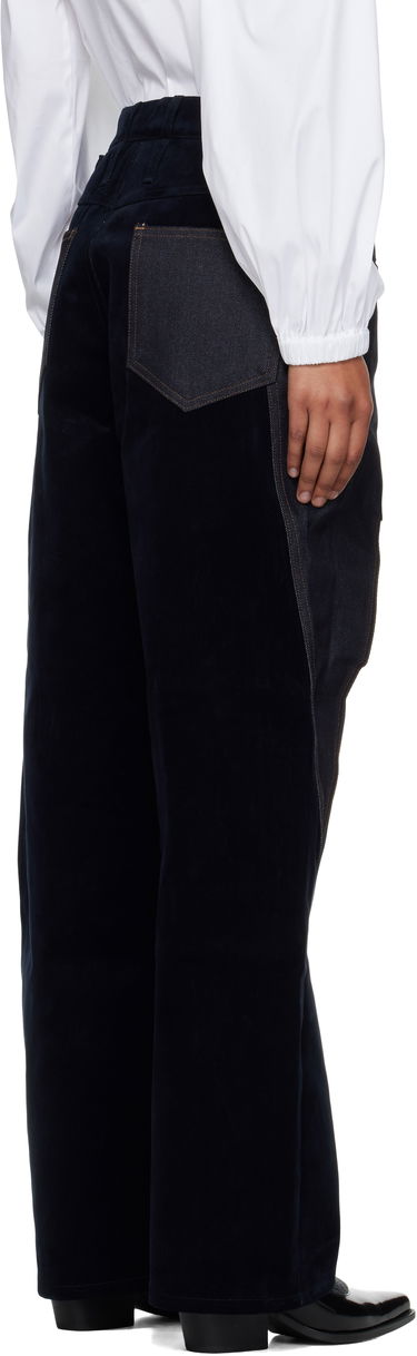 Kavbojke Andersson Bell Andersson Bell Zoe Wrap Jeans Mornarica | apa850w, 2