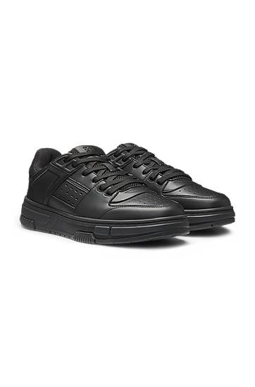 Oblačila BOSS Mesh Trim Trainers Črna | 50548531