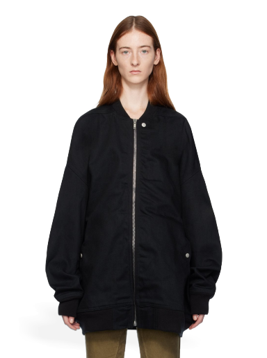 Jakna Rick Owens DRKSHDW Jumbo Flight Bomber Jacket Črna | DL02C3787 BLKJP