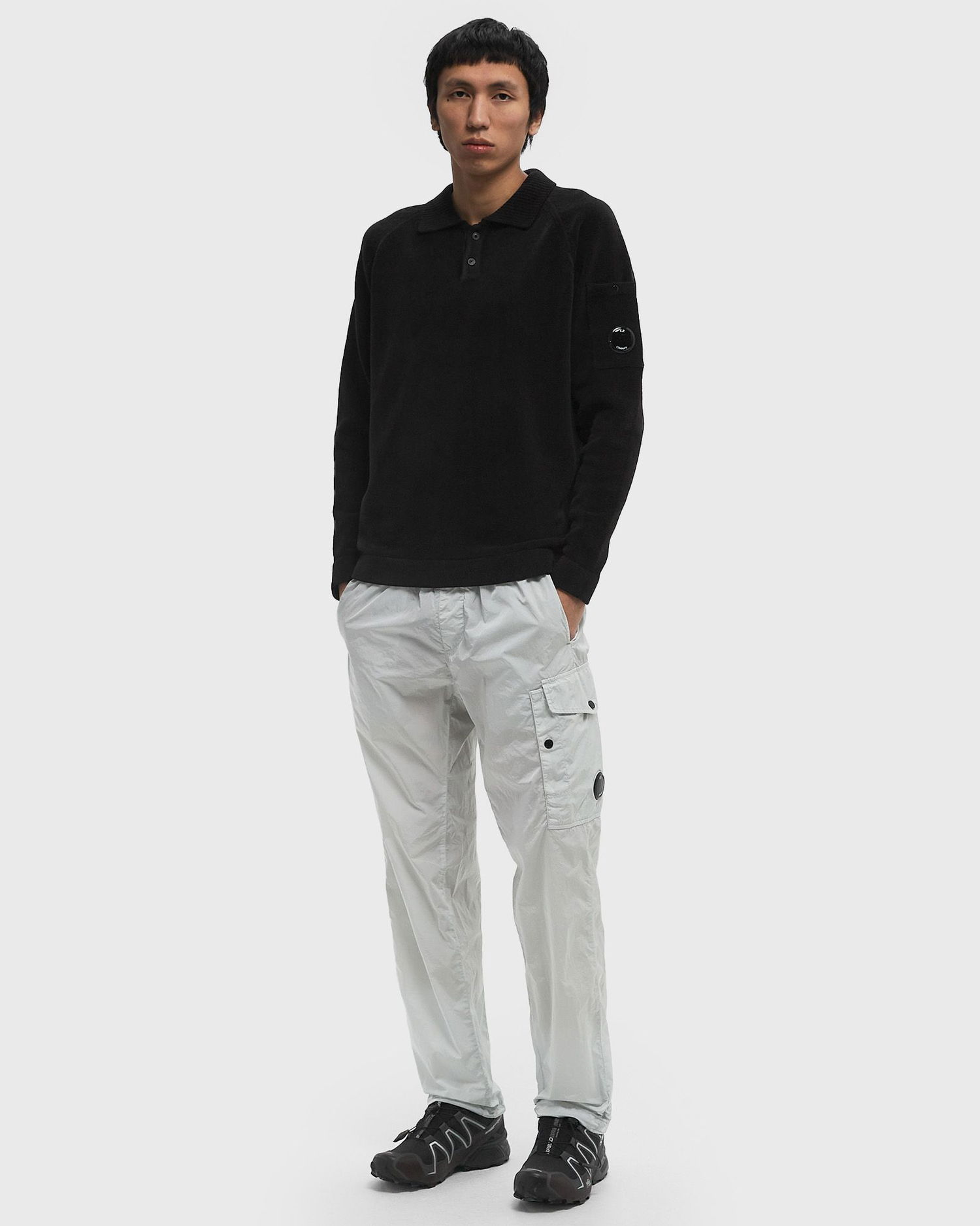 Cargo hlače C.P. Company C.P. Company Chrome-R Regular Cargo Pants Siva | 18CMPA062A005904G-800, 1