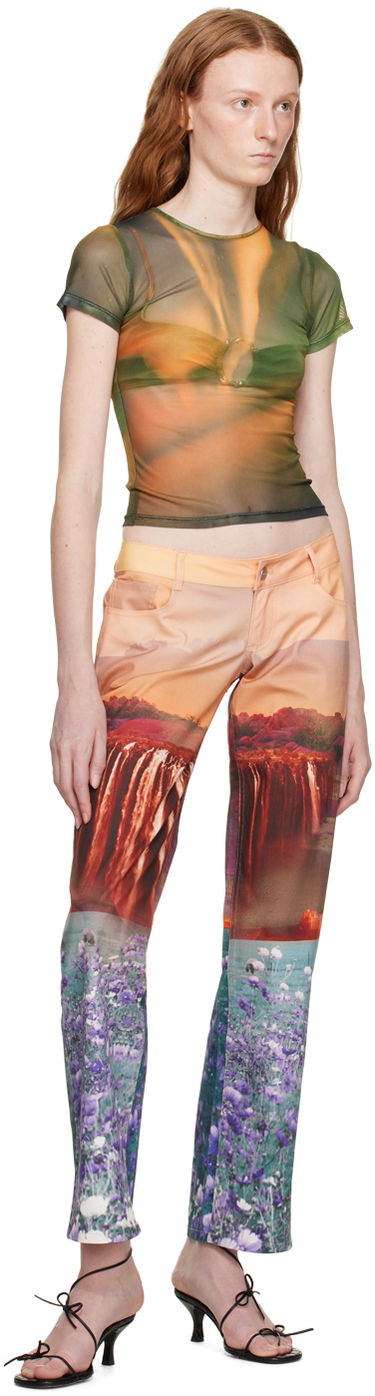Kavbojke Miaou Miaou Atlas Print Trousers Večbarvna | 1023SCOASL, 3