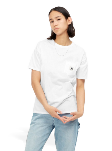 Majica Carhartt WIP Pocket T-Shirt Bela | I032215_02_XX