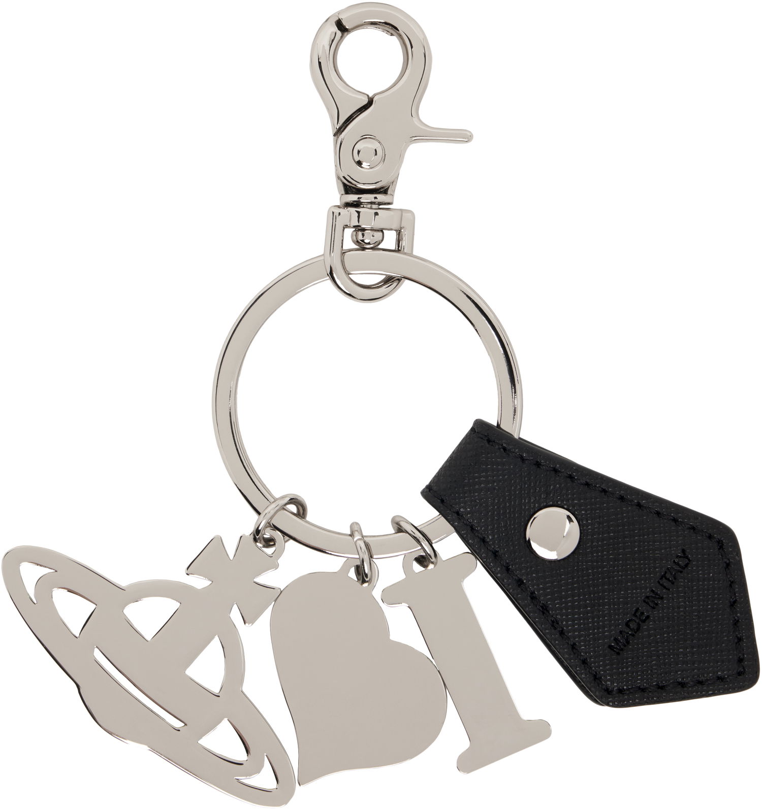 Obeski za ključe Vivienne Westwood 'I Love Orb' Keychain Črna | 8203011EU-S000B-, 1