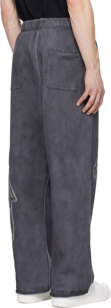 Trenirka AAPE by A Bathing Ape AAPE by A Bathing Ape AAPE Main Reversible Sweatpants Siva | AAPPTMB645XXNBKL, 2