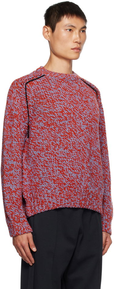 Pleteni pulover Paul Smith Paul Smith Chunky Knit Sweater Rdeča | M1R-296Y-L02175-18, 1