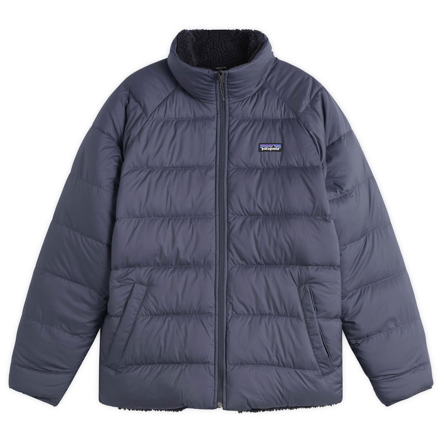 Puhovka Patagonia Reversible Silent Down Jacket Modra | 20670-SMDB, 0