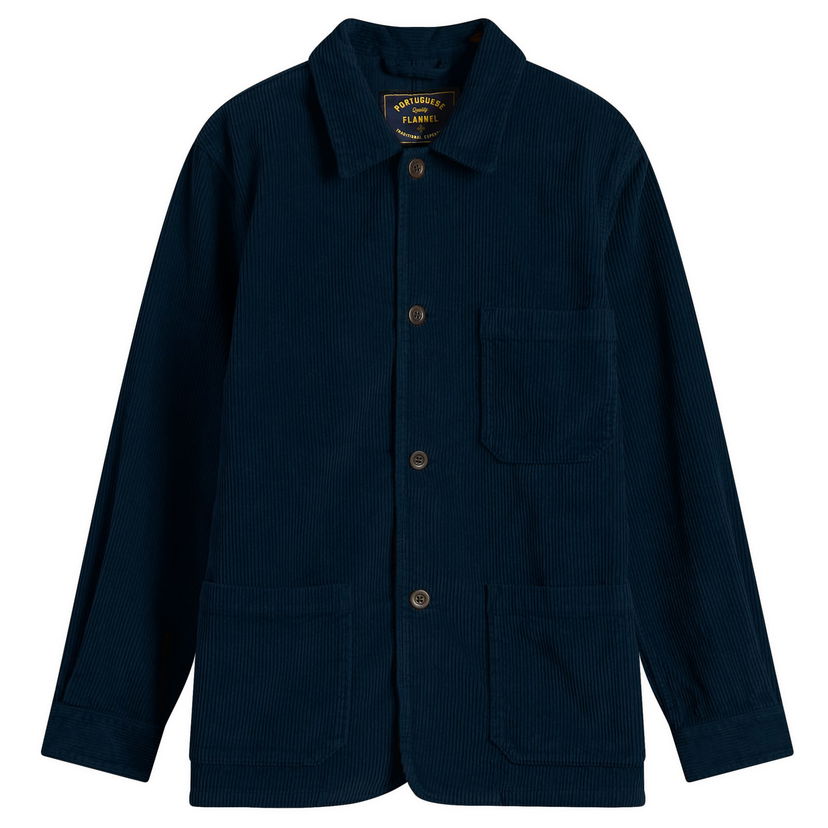 Jakna Portuguese Flannel Corduroy Chore Jacket Mornarica | AW25047-NVY