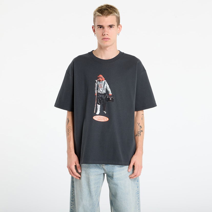 Majica Pleasures PLEASURES Daft Punk Graphic T-Shirt Črna | P25DP019-BLACK