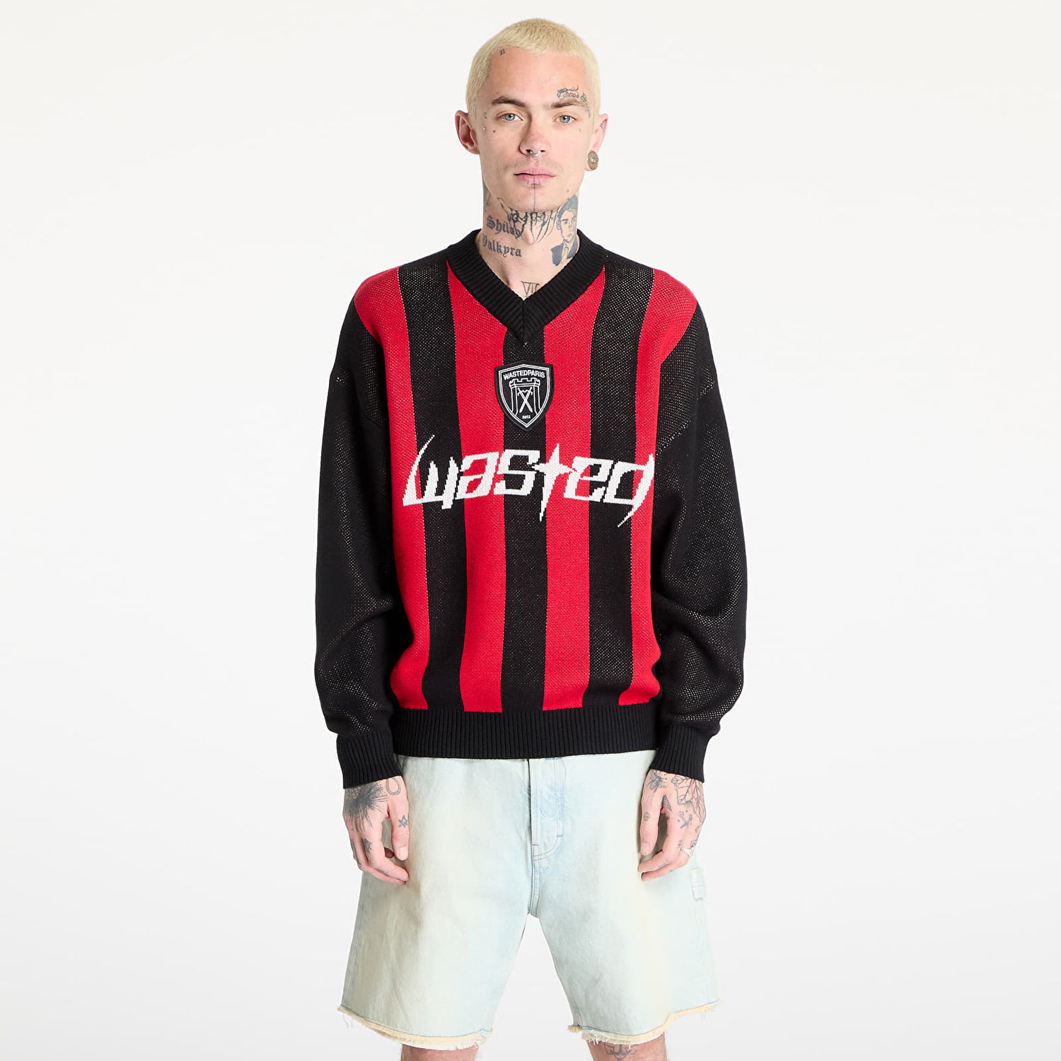 Pleteni pulover Wasted Paris Wasted Paris M Blade Sweater Večbarvna | WP_000283, 0
