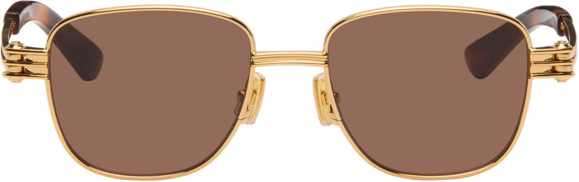 Sončna očala Bottega Veneta Square Sunglasses Rjava | BV1380S-003