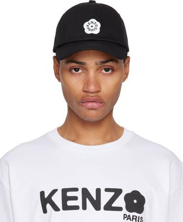 Kapa KENZO Designer Logo Patch Cap Črna | FF58AC411F34, 0