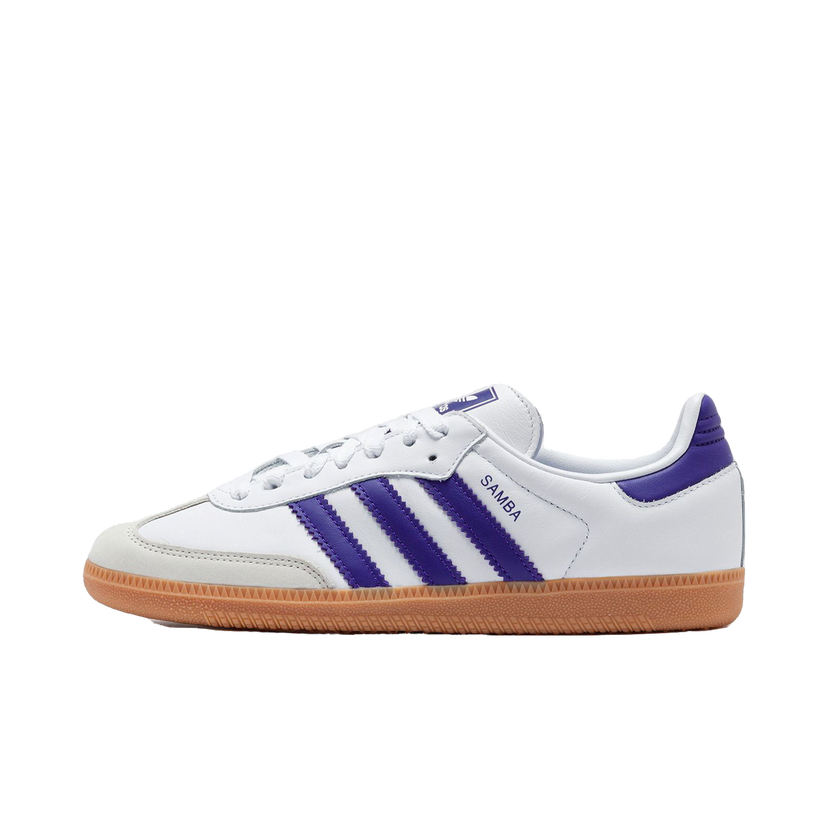 Superge in čevlji adidas Originals Samba OG "White Energy Ink Gum" Bela | IF6514