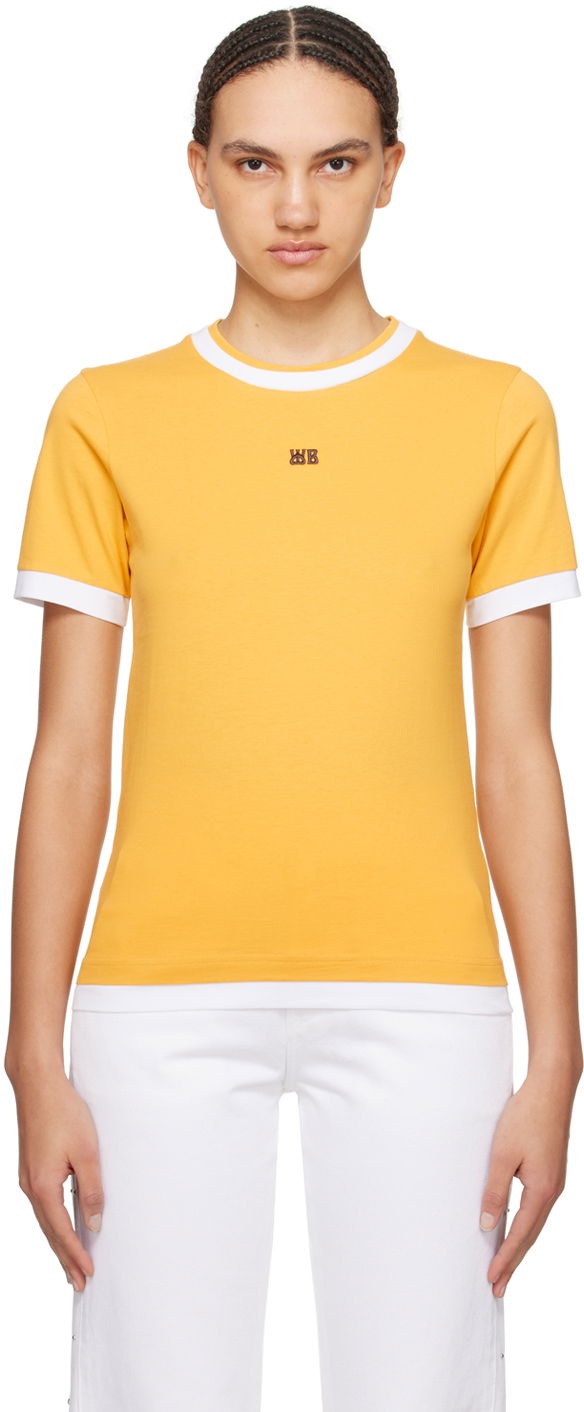 Majica Wales Bonner Horizon T-Shirt Rumena | WS24JE05-JE01-300