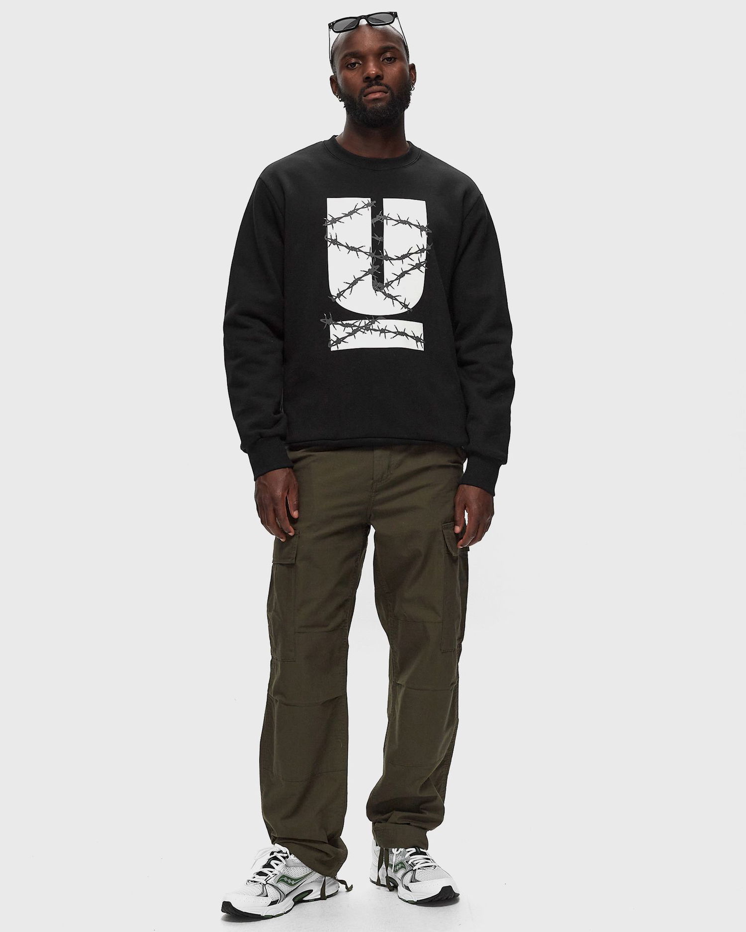 Pulover UNDERCOVER CREWNECK Črna | UP2D4804-2-BLACK, 1
