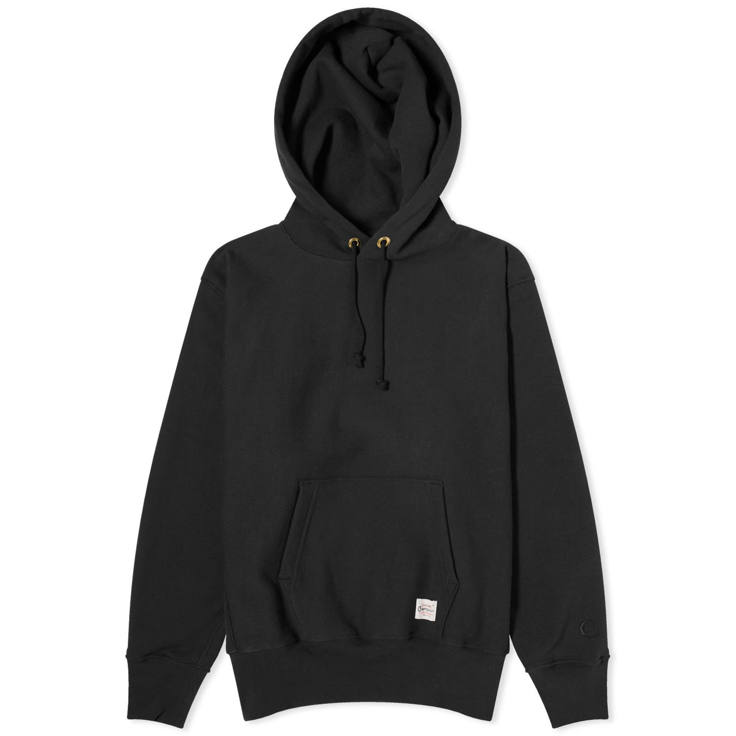 Pulover Champion Made in USA Reverse Weave Hoodie Črna | S9745-X003, 0