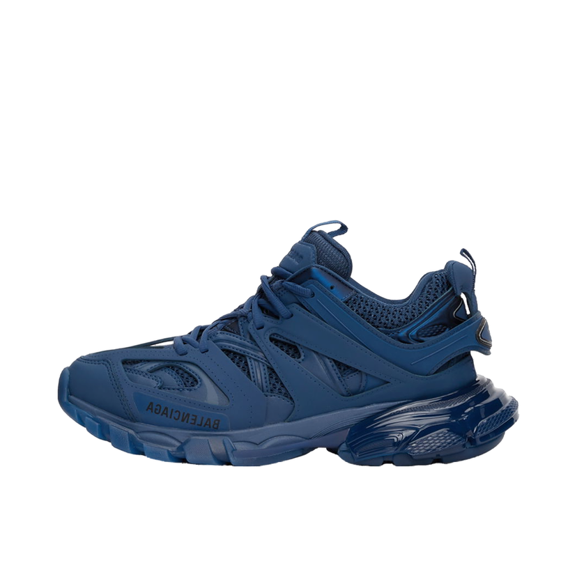 Superge in čevlji Balenciaga Track Clear Sole Sneakers "Navy" Mornarica | 647742-W3BM2-4000