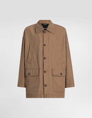Parka Dolce & Gabbana Dolce & Gabbana Technical Fabric Parka Rjava | G9BLITHUMUPM0180, 0