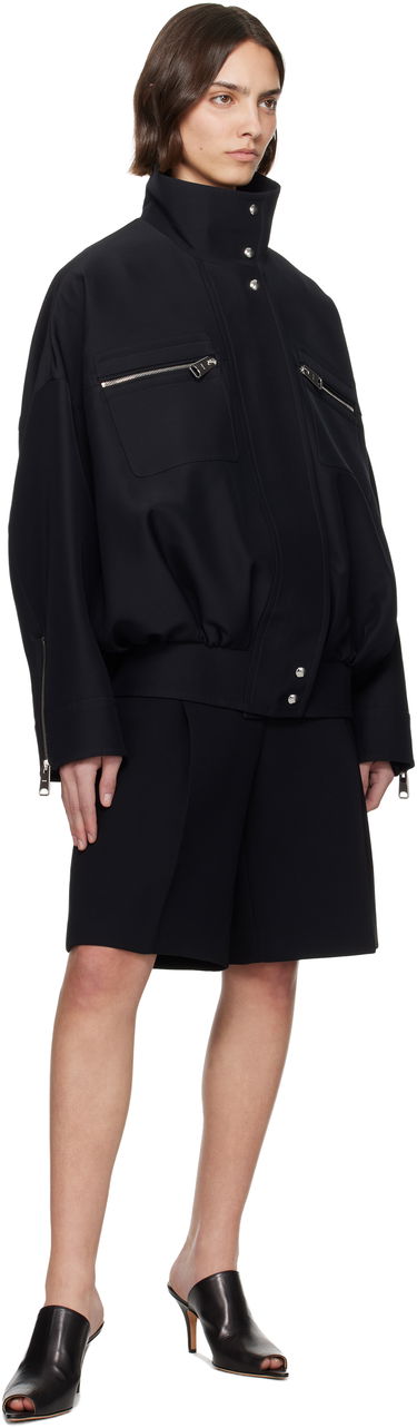 Jakna Khaite Khaite Ayman Bomber Jacket Črna | 6168576, 3