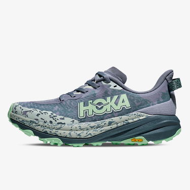 Superge in čevlji Hoka One One Speedgoat 6 Trail, Size 4 Siva | 1147811-MNLG, 1