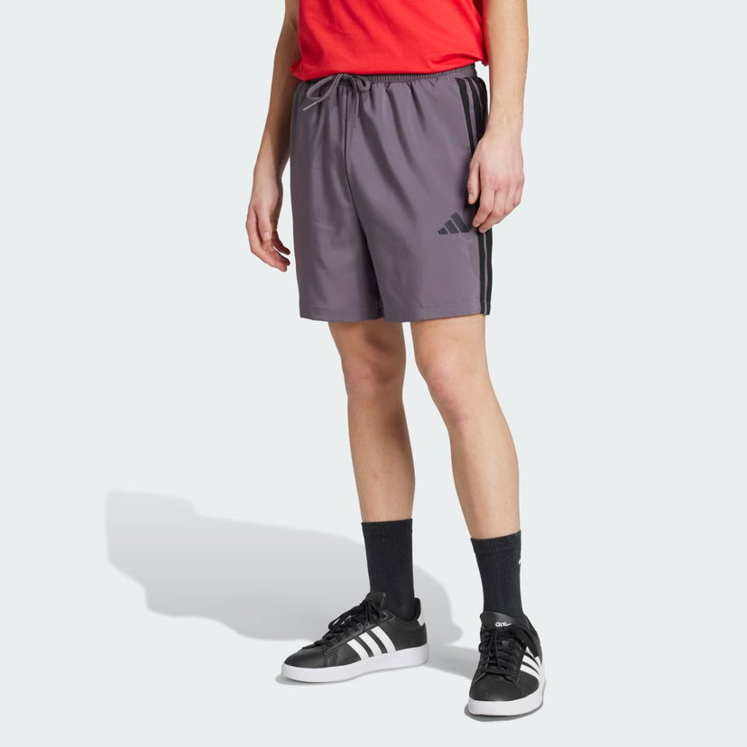 Kratke hlače adidas Performance Essentials 3-Stripes Chelsea Shorts Lila | JW1902
