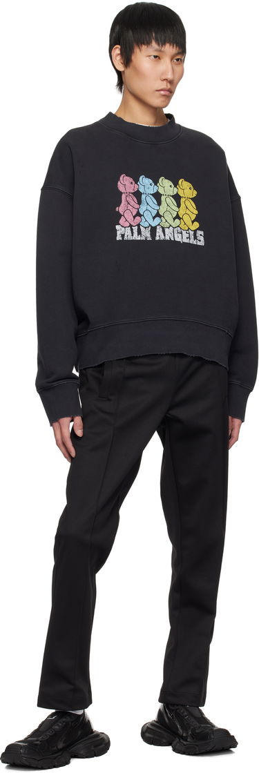 Trenirka Palm Angels Palm Angels Curved Logo Track Pants Črna | PMCJ048S25FAB0011003, 3
