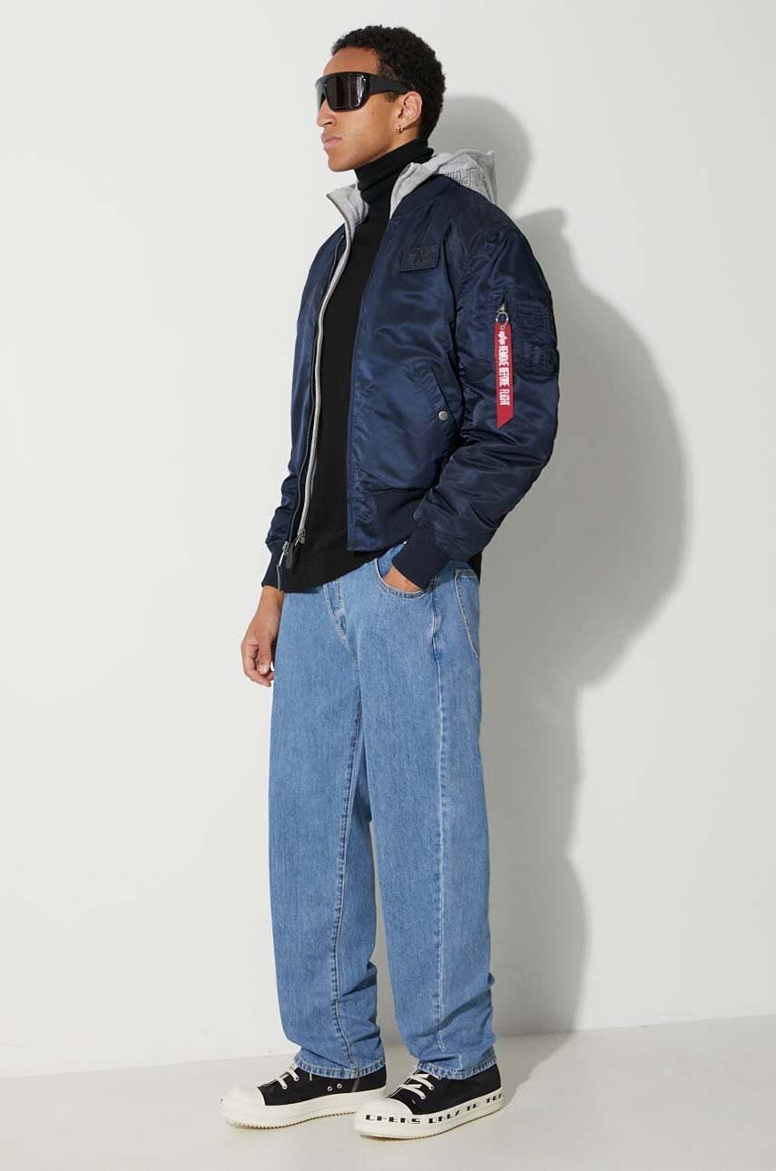 Bomber jakna Alpha Industries Alpha Industries MA-1 D-Tec Winter Bomber Jacket Modra | 183110.07, 1