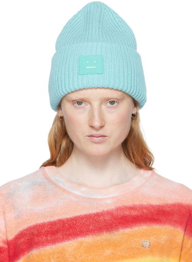 Beanie Acne Studios Wool Beanie Modra | C40135-, 0