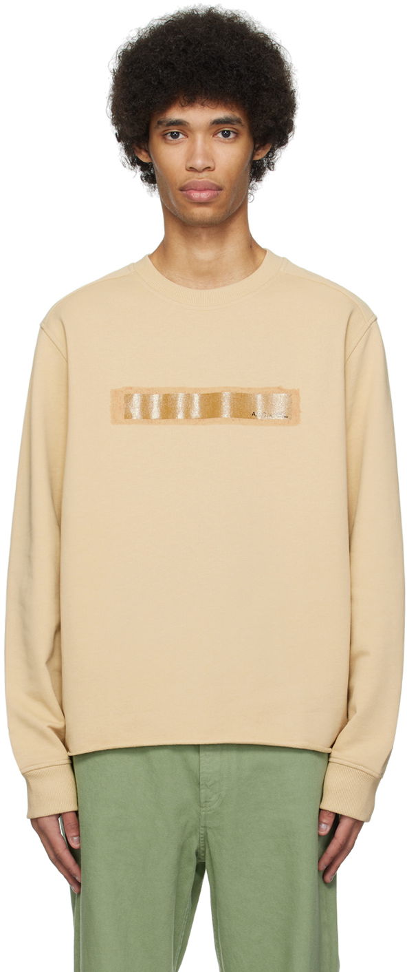 Pleteni pulover A.P.C. Natacha Ernestine Sweatshirt Bež | COGYL-H27894, 0