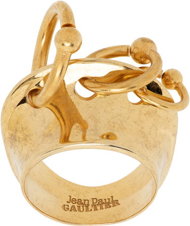 Prstan Jean Paul Gaultier Jean Paul Gaultier Multiple Loops Ring Kovinski | 24/25-U-BA012-X053-92, 3