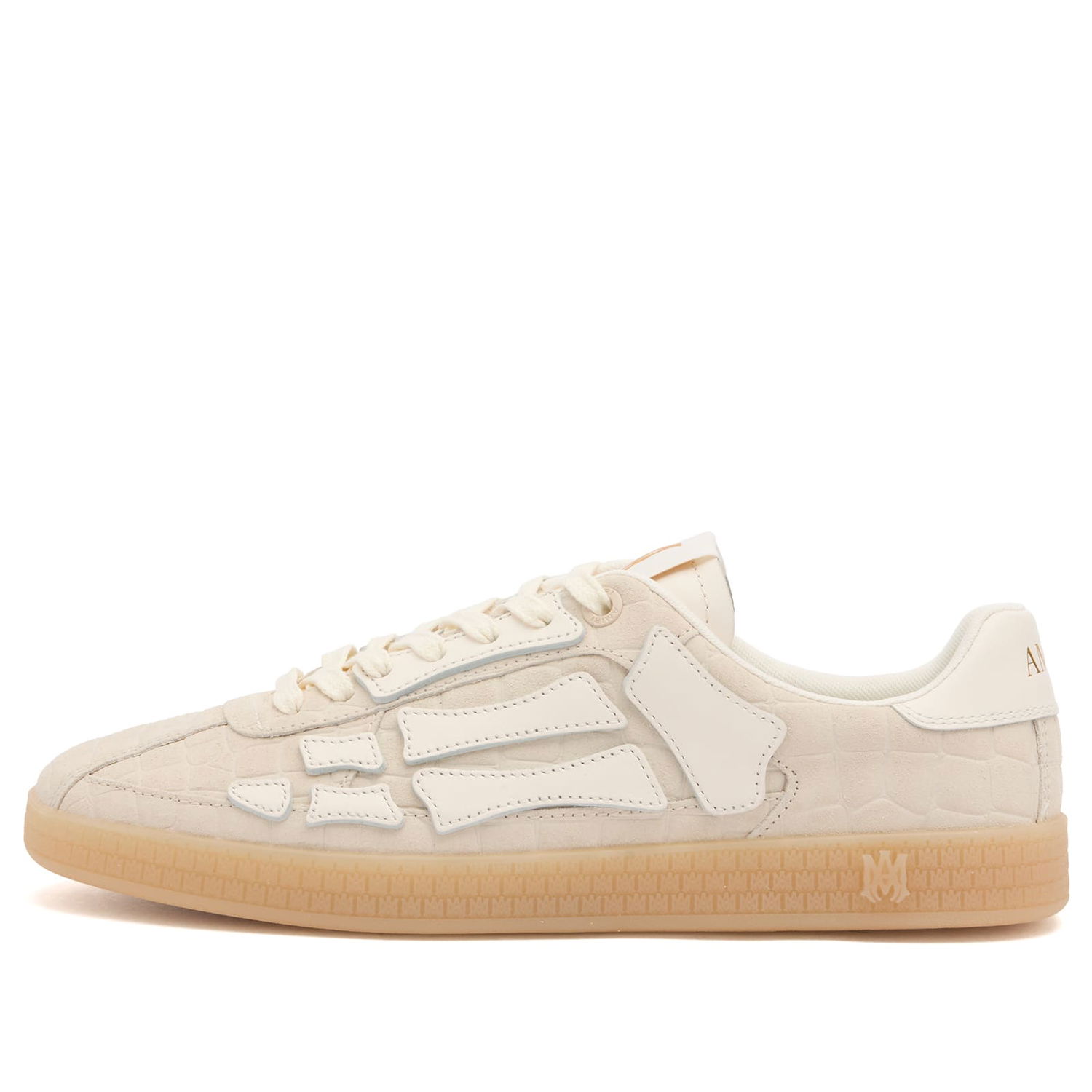 Superge in čevlji AMIRI Croc Debossed Pacific Bones Bež | AMFOSR1177-ALB, 1