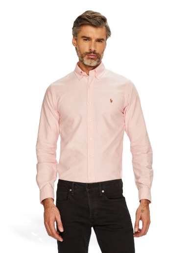 Srajce Polo by Ralph Lauren Slim Oxford Shirt Roza | 710549084008