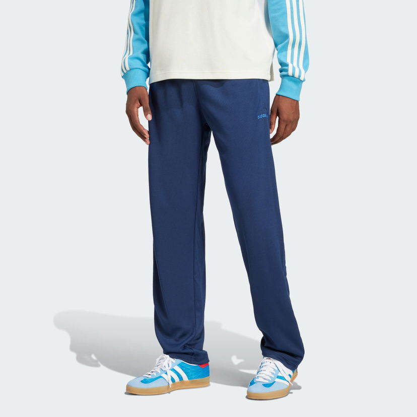 Trenirka adidas Performance Zip Flare Pants Modra | JD0804