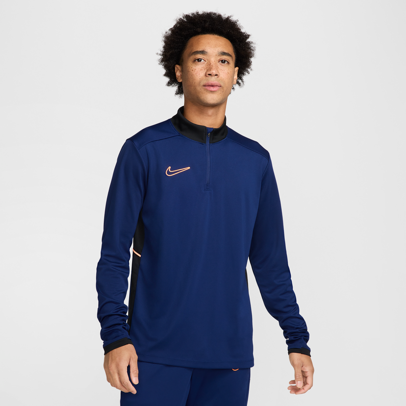 Pleteni pulover Nike Nike Academy Dri-FIT Men's Soccer Training Sweatshirt Modra | HJ3783-492