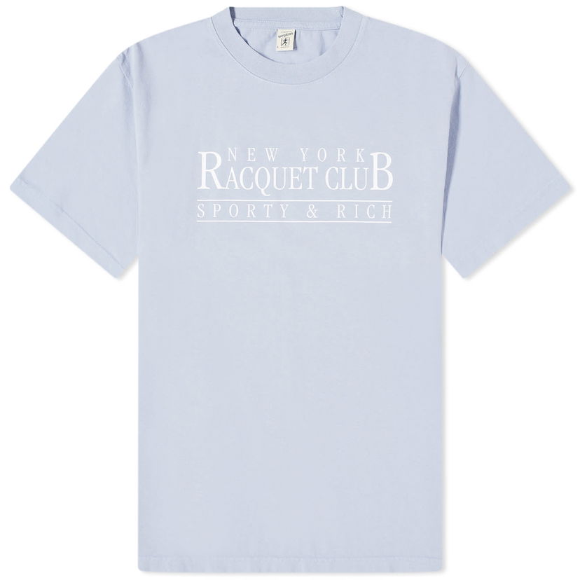Majica Sporty & Rich NY Racquet Club T-Shirt Modra | TSAW2368PW