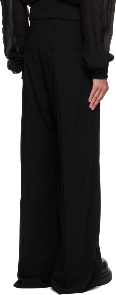 Hlače Rick Owens Rick Owens Hollywood Tailored Belas Trousers Črna | RU01E5353 WLP, 2