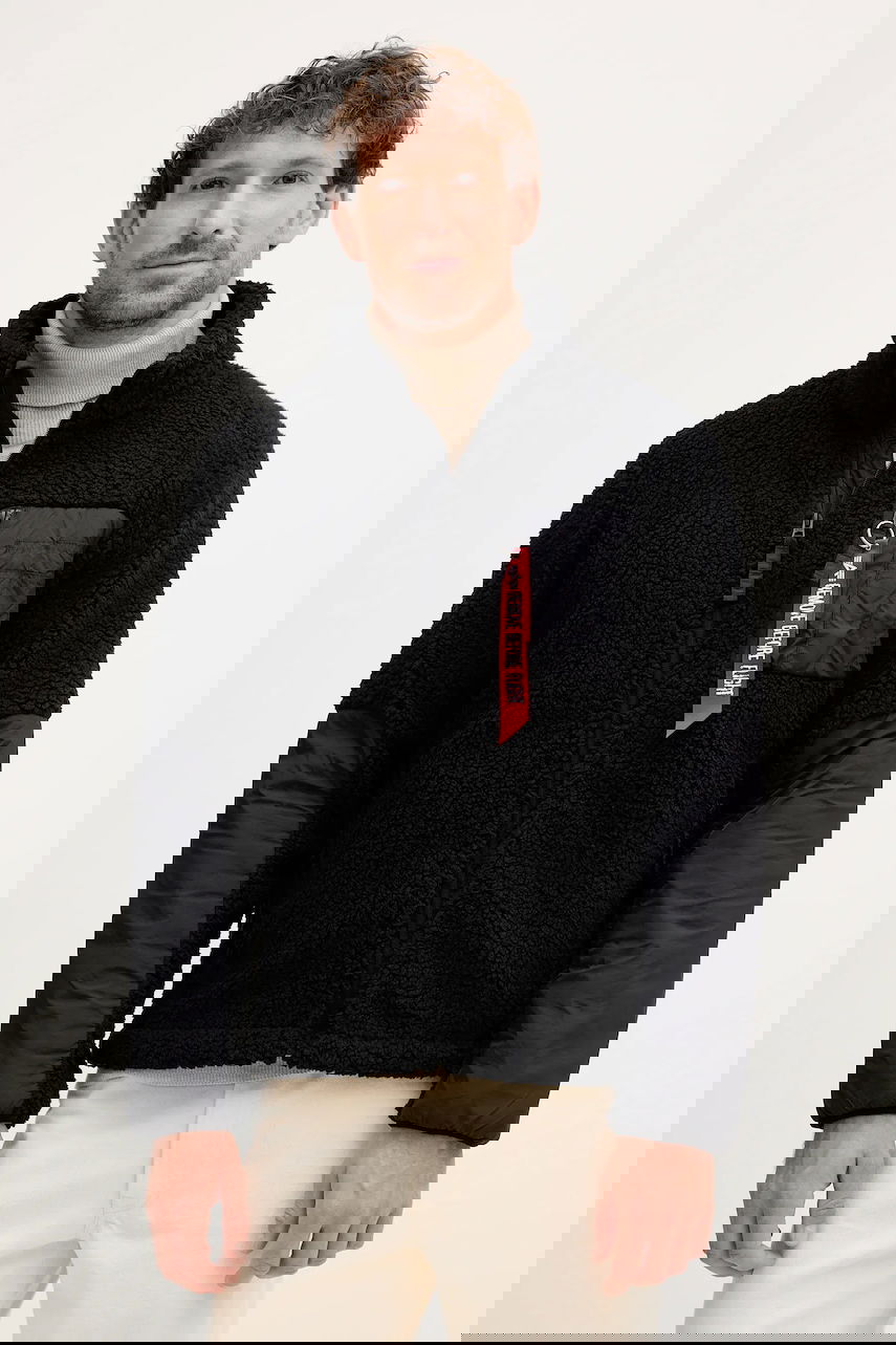 Jakna Alpha Industries Alpha Industries Fleece Jacket Črna | 148118.03, 0