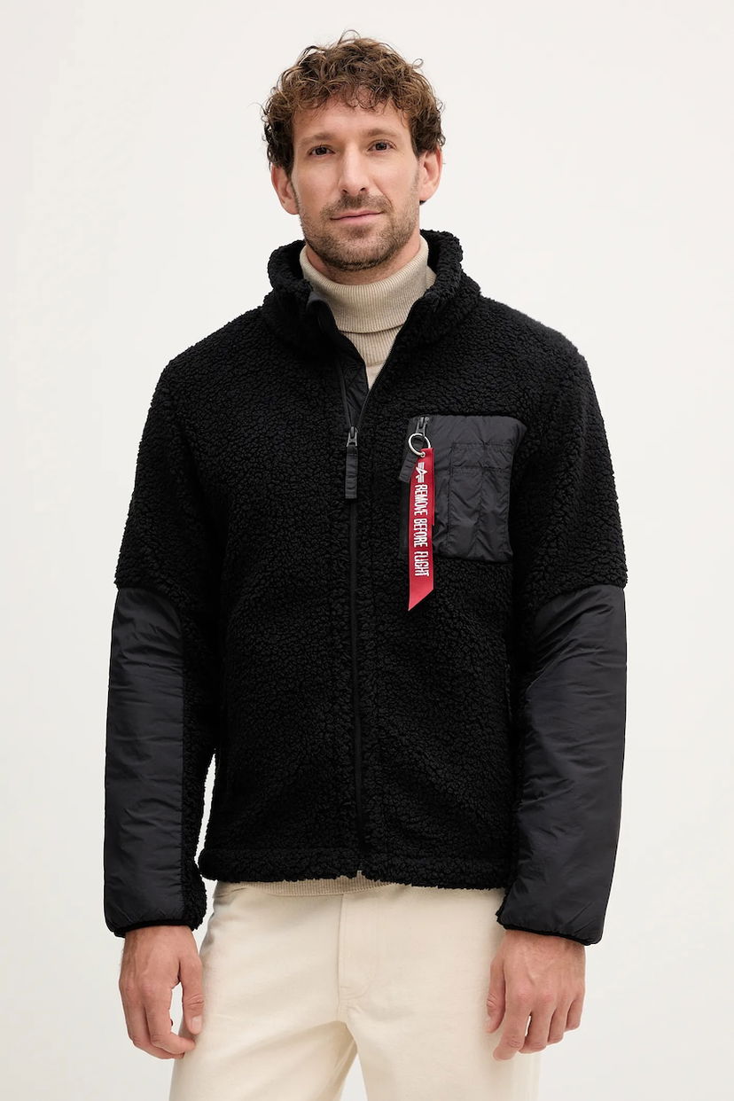 Jakna Alpha Industries Alpha Industries Fleece Jacket Črna | 148118.03