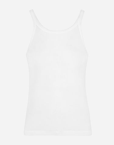 Majica Dolce & Gabbana Cotton Singlet Bela | G8KG5TFU7AVW0800, 1